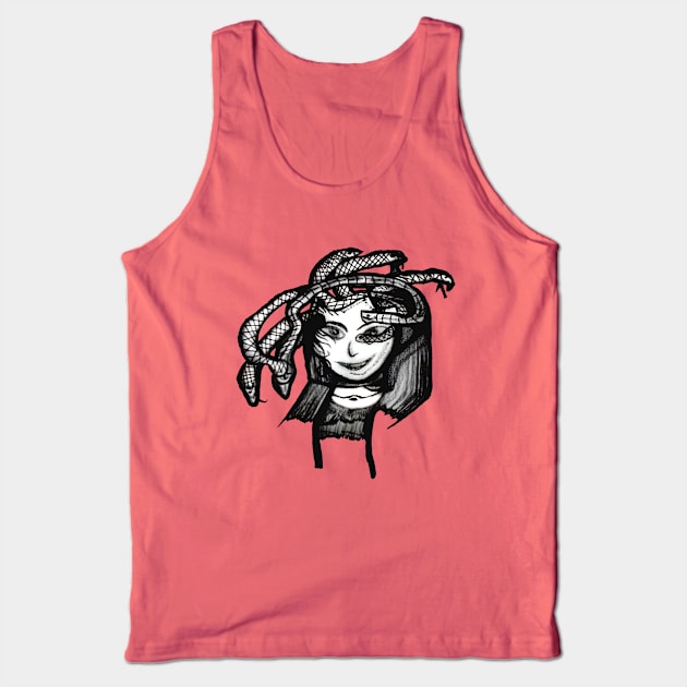 Medusa Tank Top by IanWylie87